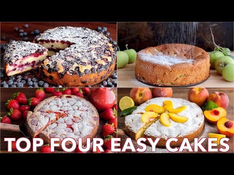 人気のイージーケーキレシピTOP4｜FRUIT DESSERT（フルーツデザート (TOP 4 MOST VIRAL EASY CAKE RECIPES | FRUIT DESSERT)