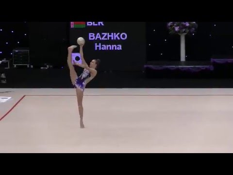 RG Senior.Hanna Bazhko.ball.BLR * Miss Valentine 2016