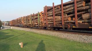 preview picture of video 'NS 361 Mixed Freight SB through Austell Ga.'