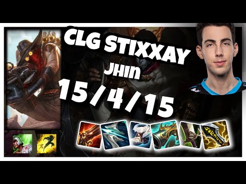 Jhin Bot Lane 11.1 Challenger Gameplay Replay S11 (15/4/15) - NA