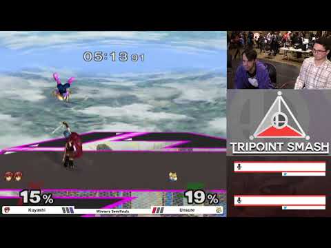 Tripoint Smash 82 - Winners Semifinals - Kuyashi (Marth) vs Unsure (Fox)