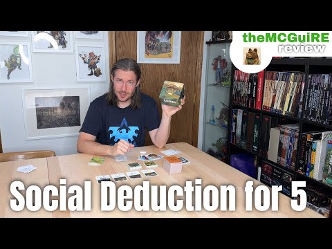 theMCGuiRE review looks at DAWN: a social deduction game for 5