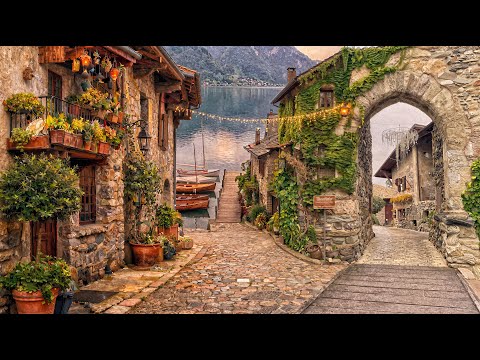 Charming Old Town of France | Stroll through the medieval city of Ivoire | Walking tour 4K