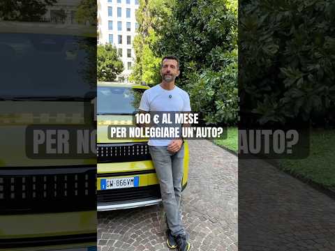 100 € al mese per un’auto nuova? Ecco come funziona il noleggio sociale #noleggiosociale #alvolante