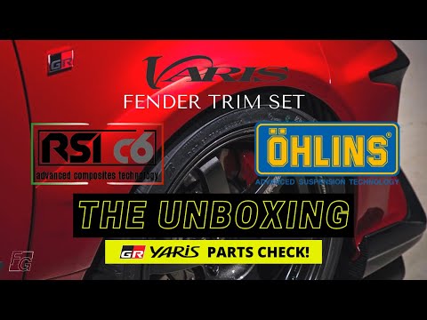VARIS FENDERS & ÖHLINS DFV coilovers for the GR YARIS! - (The Unboxing Ep. 15)