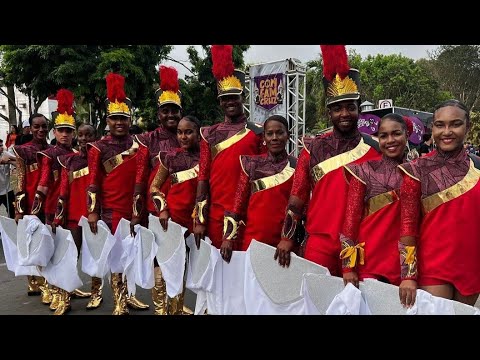 Coreográfico da Banda marcial COBRAC no Concurso de Bandas e Fanfarras CONFAMCRUZ 2024
