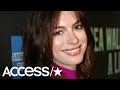 Anne Hathaway Glows Debuting Baby Bump In Sexy Hot Pink Cut Out Dress