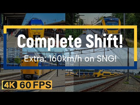 Trein Cabinerit NL / Volledige dienst naar Rhenen en Enschede / SNG / VIRM / ICM / Juni 2025