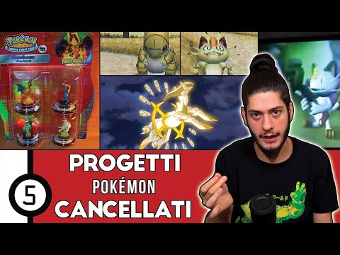 Cinque PROGETTI Pokémon CANCELLATI!