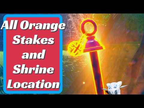 All Orange Stakes and Shrine Locations in Pokemon Scarlet & Violet