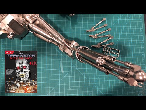 Building the T-800 Terminator Endoskeleton -  Pack 7