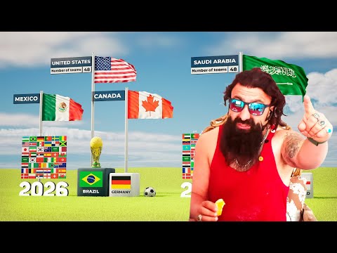 FIFA World Cup All Host and Winner Countries 1930 - 2034. #sportnights