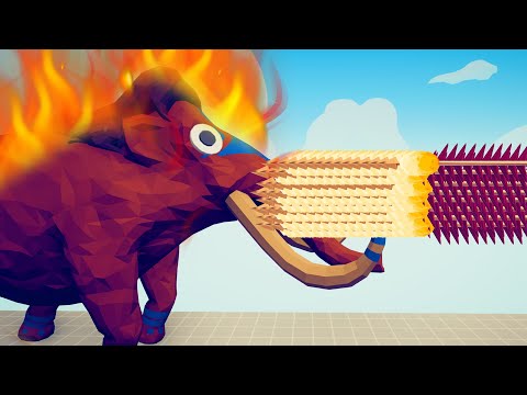 BURNING EVERY UNIT WITH RAPID FIRE ARCHER - TABS Totally Accurate Battle Simulator