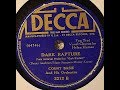 Count Basie vocalist Helen Humes "Dark Rapture" Decca 2212 (1938) Lester Young