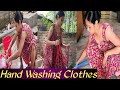 Daily Wear Cloth Washing In Deshi Style Tips Of Cloth Hand Washing Indian Housewife Bengali Blogger