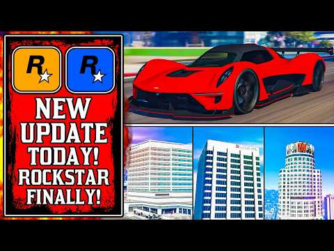 ROCKSTAR.. FINALLY! The NEW GTA Online UPDATE Today! (GTA5 New Update)