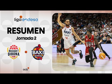 Bàsquet Girona - BAXI Manresa (84-80) GAME HIGHLIGHTS | Liga Endesa 2024-25