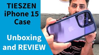 If you care about your new phone, this is the case you want! The TIESZEN iPhone 15 PRO case