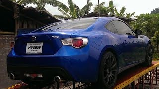 preview picture of video 'Subaru BRZ installed with Stivo concepts' Full exhaust system'