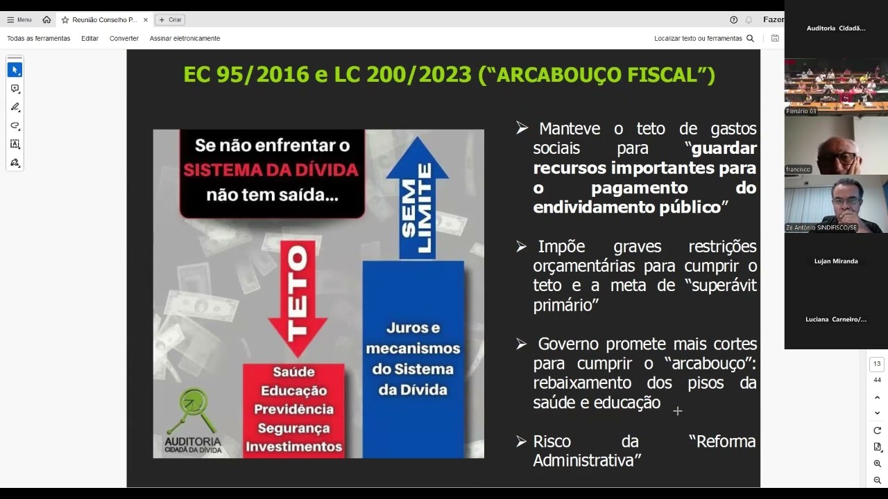 Fattorelli: como o Sistema da Dívida trava o desenvolvimento socioeconômico no Brasil