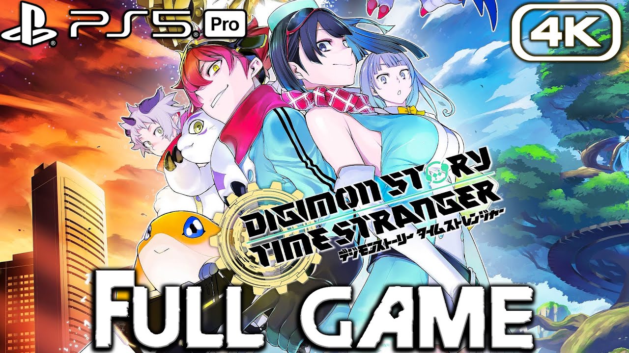 DIGIMON STORY TIME STRANGER Gameplay Walkthrough FULL GAME (4K 60FPS) No Commentary