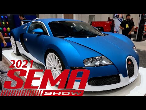 SEMA Show 2021 Highlights - Amazing Cars & Trucks - Las Vegas