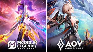 Download lagu Fanny (MLBB) VS Butterfly (AOV) : Skins Effect Comparison | Legend Form 2 vs Evo 5 mp3
