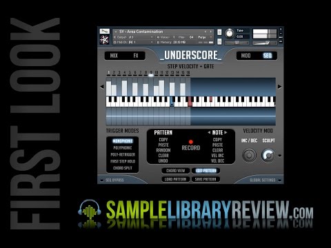 First Look Play Through UNDERSCORE from StudioWeapon • Sample Library Review