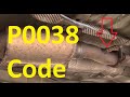 Causes and Fixes P0038 Code: HO2S Heater Control Circuit High (Bank 1 Sensor 2)