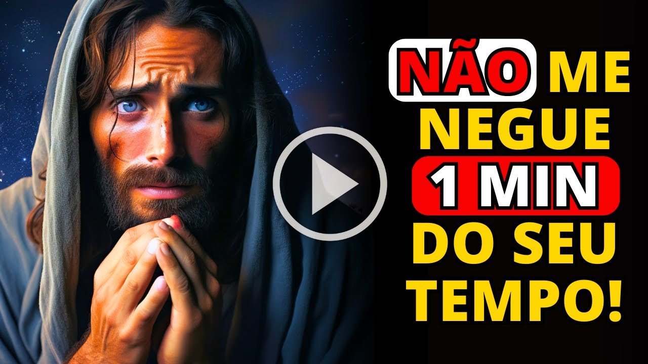 🔴VOCÊ VAI LAMENTAR NÃO TER OUVIDO ESTAS PALAVRAS QUE TE ENVIO | MENSAGEM DE DEUS