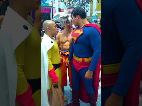 Goku vs Superman vs Saitama