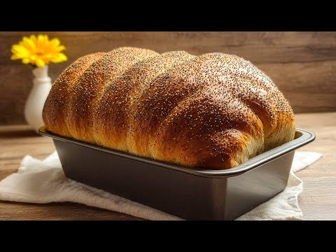 Verabschiede dich von gekauftem Brot! Du wirst dieses Brot jeden Tag backen! Einfach & schnell