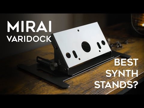 Mirai Varidock Synth Stand System Adjustable For Roland Boutique & Behringer modules image 6