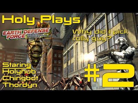 "Turret POWAH" - Earth Defense Force: Insect Armageddon (Part 2)