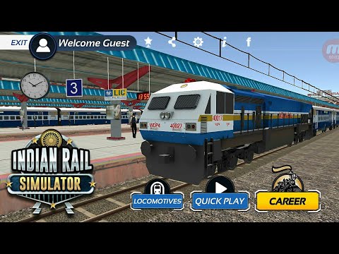 Indian Train Simulator 2018 Free - by Racing Games Android | Android Gameplay |