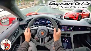 What It's Like to Live with a Porsche Taycan GTS Sport Turismo (POV)