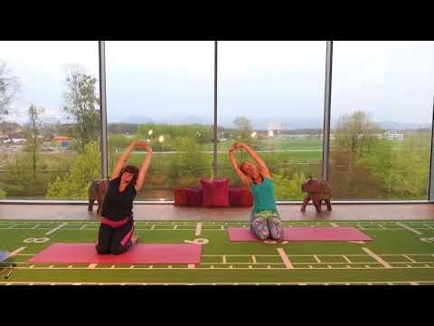 YOGA FÜR SCHWANGERE mit Melanie & Stephanie - ONLINE KURSE - ONLINE FITNESS