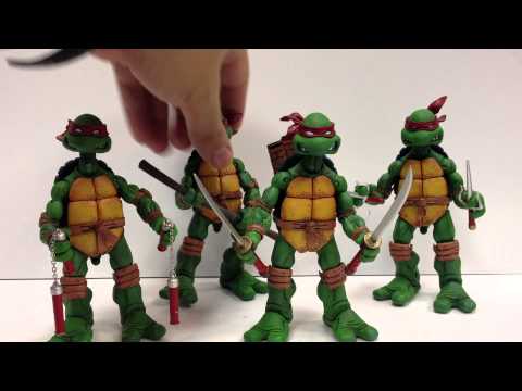 NECA Comic Teenage Mutant Ninja Turtles (KO Version)