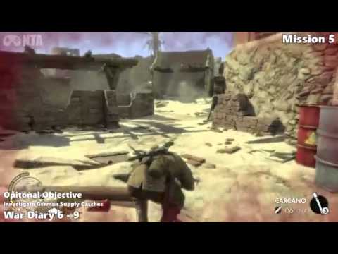 Sniper Elite 3   Mission 5   All In One