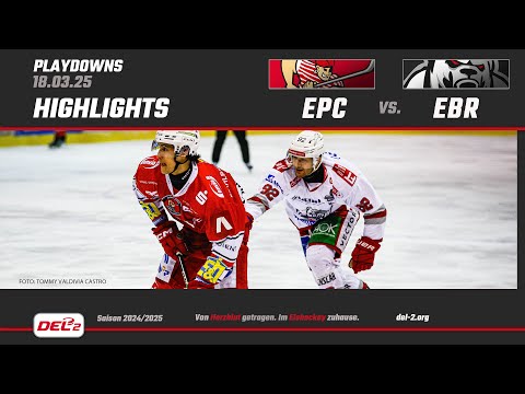 DEL2 Game Highlights Playdowns Spiel 5: Eispiraten Crimmitschau vs. Eisbären Regensburg