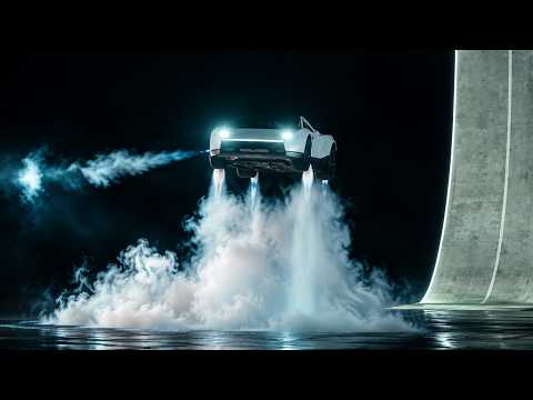 Летающая Tesla Roadster 2028: разгон до 100 км/ч за 0,59 секунды! Просто шок!