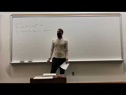 General Relativity Lecture 20: The Schwarzschild Solution