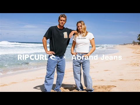 Rip Curl x Abrand Jeans. Y2K Fashion Meets Surf.