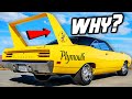Why is the Plymouth Roadrunner Superbird so WEIRD?!