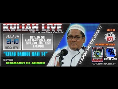 [LIVE][211014][BM14]Geng Selfie Dengan Anjing - Ustaz Shamsuri Hj Ahmad