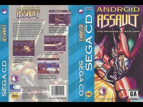 Android Assault:The Revenge of Bari-Arm [Soundtrack Full][Sega-CD] #1
