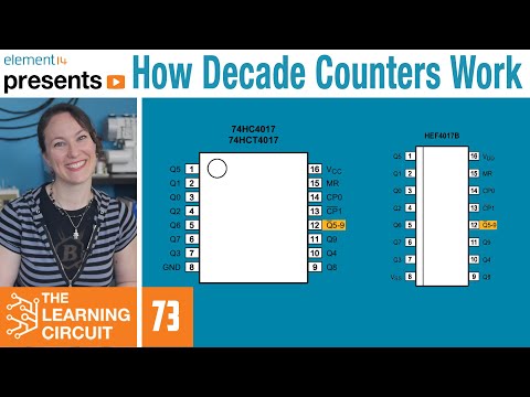 How Decade Counters Work - The Learning Circuit
