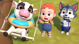Eeny Meeny Miny Moe com animais | Leo Português - Canções Infantis