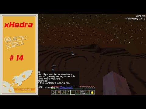 Galactic Science #14 - The Mars Base and Adventuring for Desh - 2 Quests