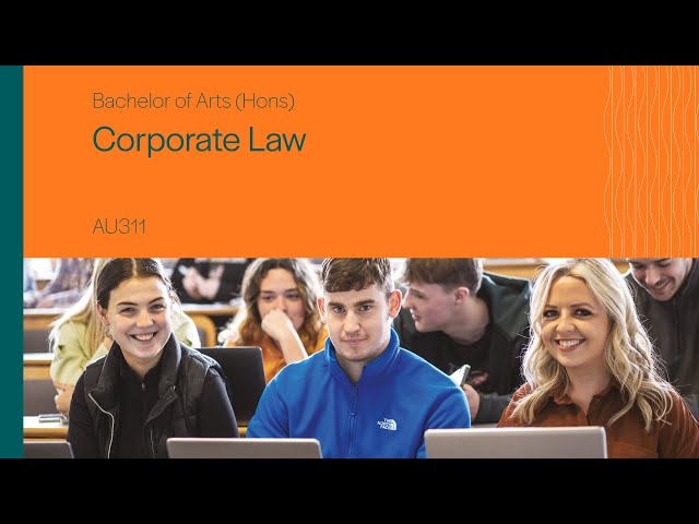 AU311 - BA (Hons) in Corporate Law